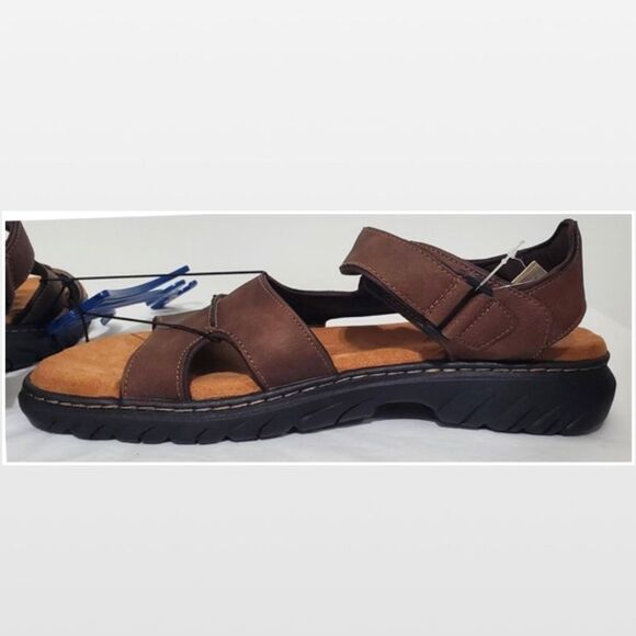 New Men Brown Fisherman Sandals Hiking Shoes Size 11 Dr. Scholls main image 6